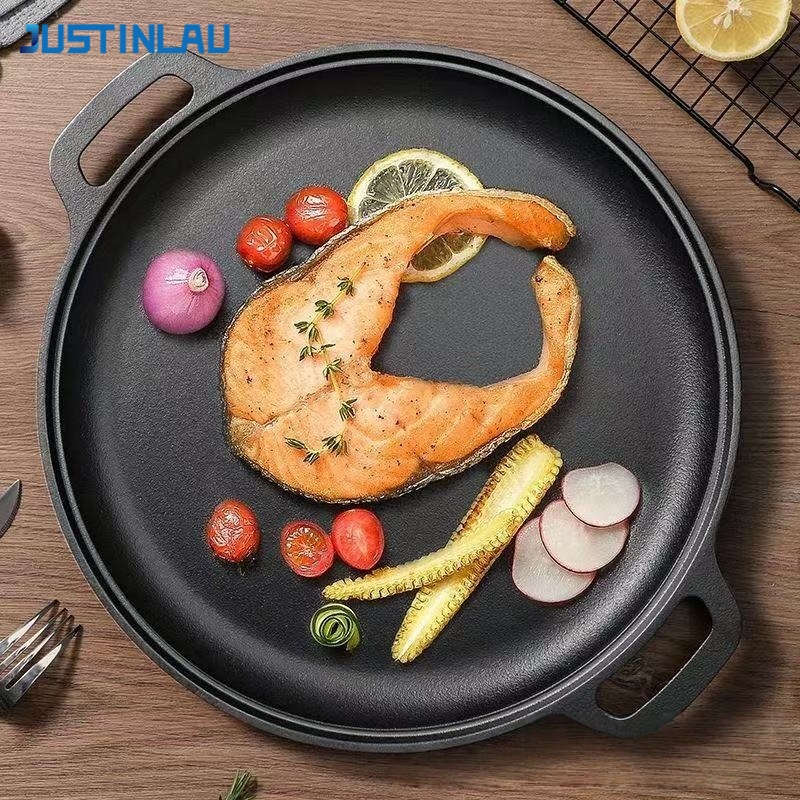 Cast Iron Corn - JUSTINLAU Doppelgriff-Bratpfanne aus Gusseisen für Eier